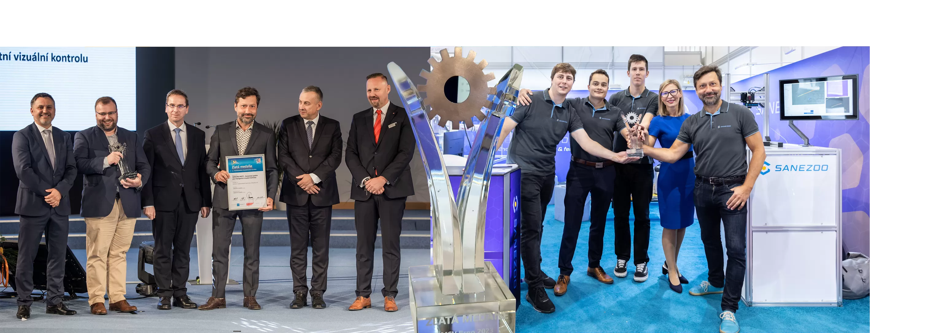 SANEZOO ZÍSKALA ZLATOU MEDAILI ZA NEJLEPŠÍ INOVACI
